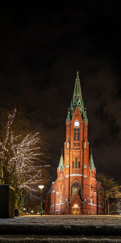 Kirke i Bergen, av Gjermund Øystese